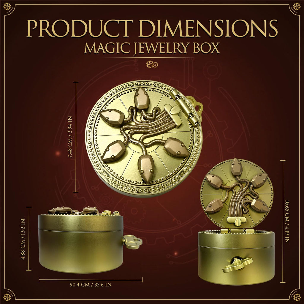 Five Serpent Gate Mechanical Ring Box