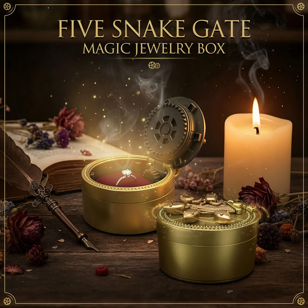 Five Serpent Gate Mechanical Ring Box