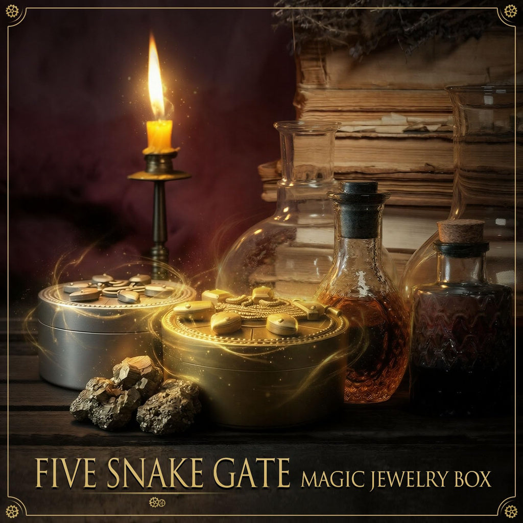 Five Serpent Gate Mechanical Ring Box