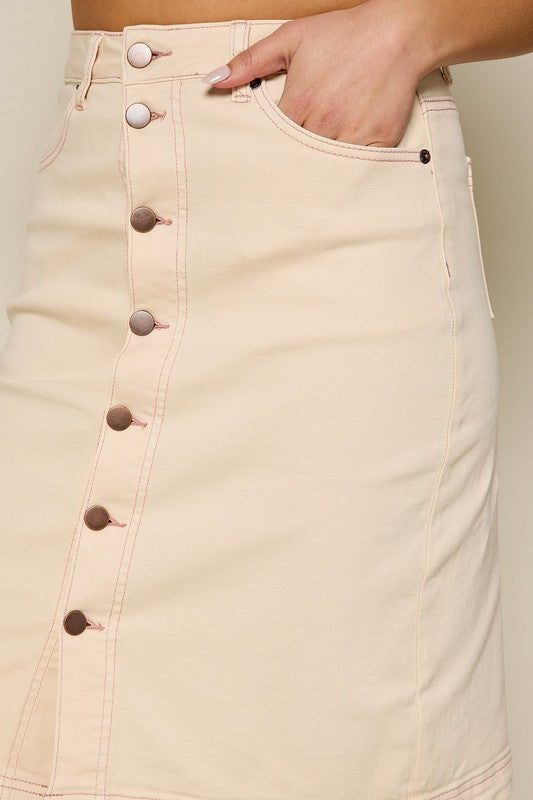 Elaine Denim Skirt