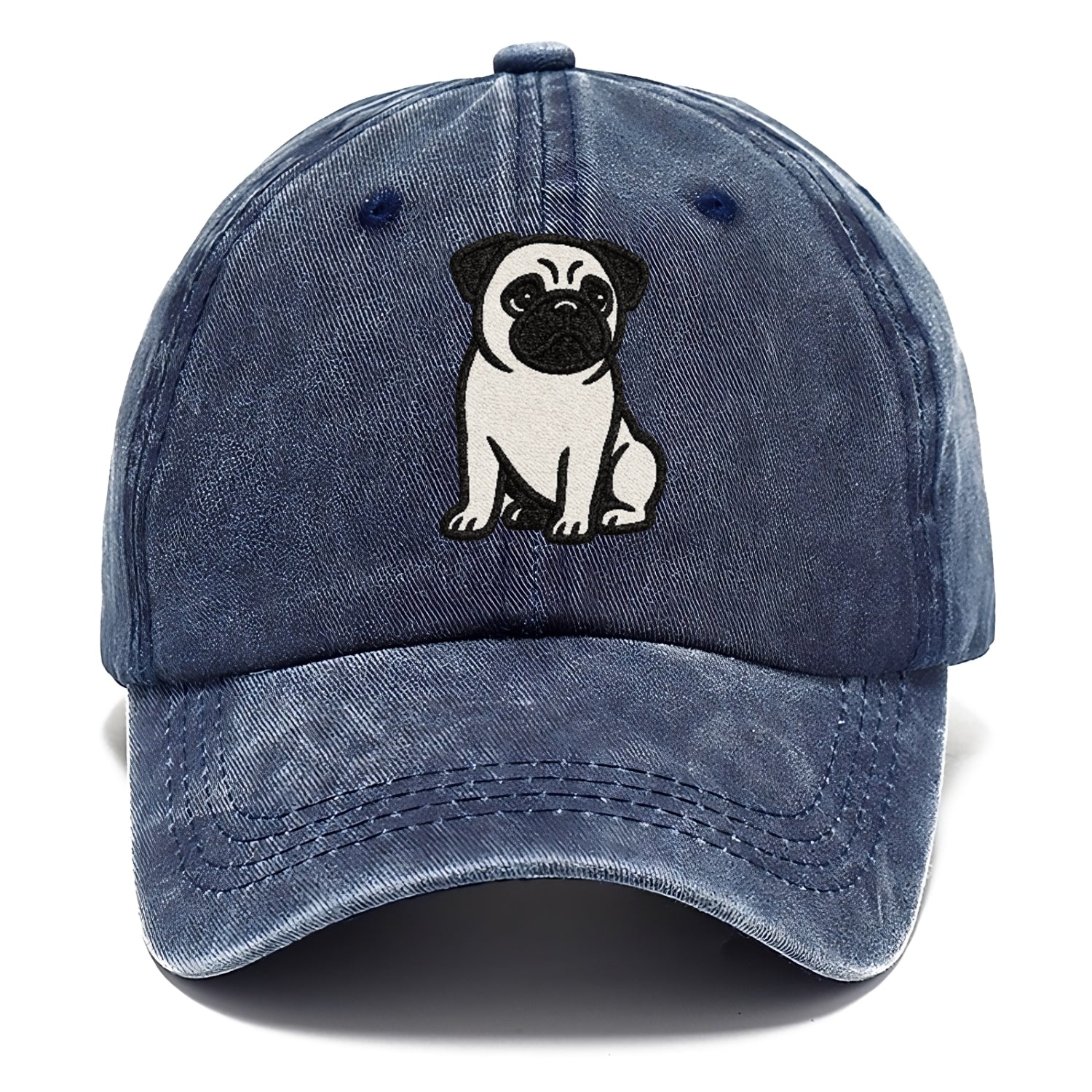 Black Pug Charming Companion Classic Cap