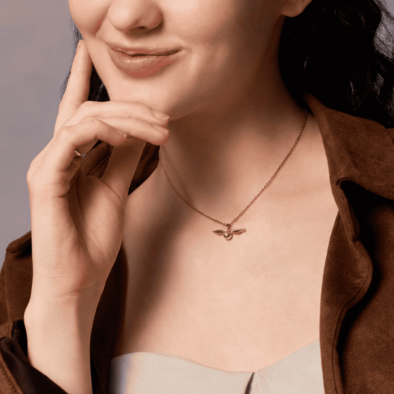Golden Snitch Sterling Ball Silver Necklace