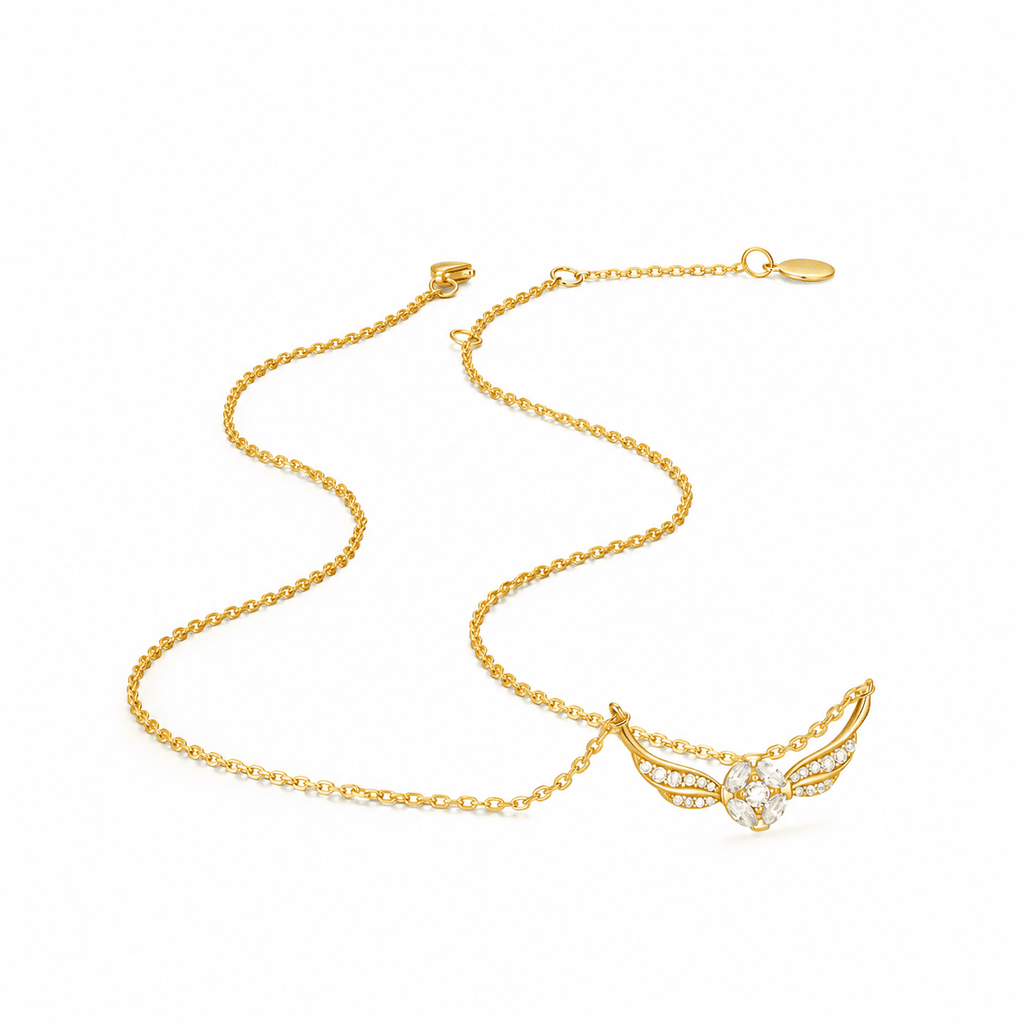Golden Snitch Sterling Shine Silver Necklace