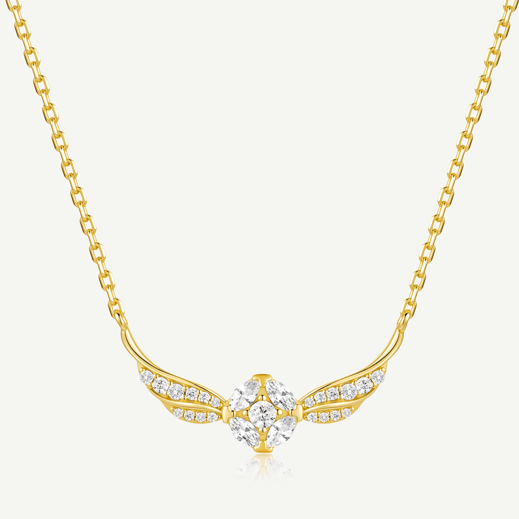Golden Snitch Sterling Shine Silver Necklace