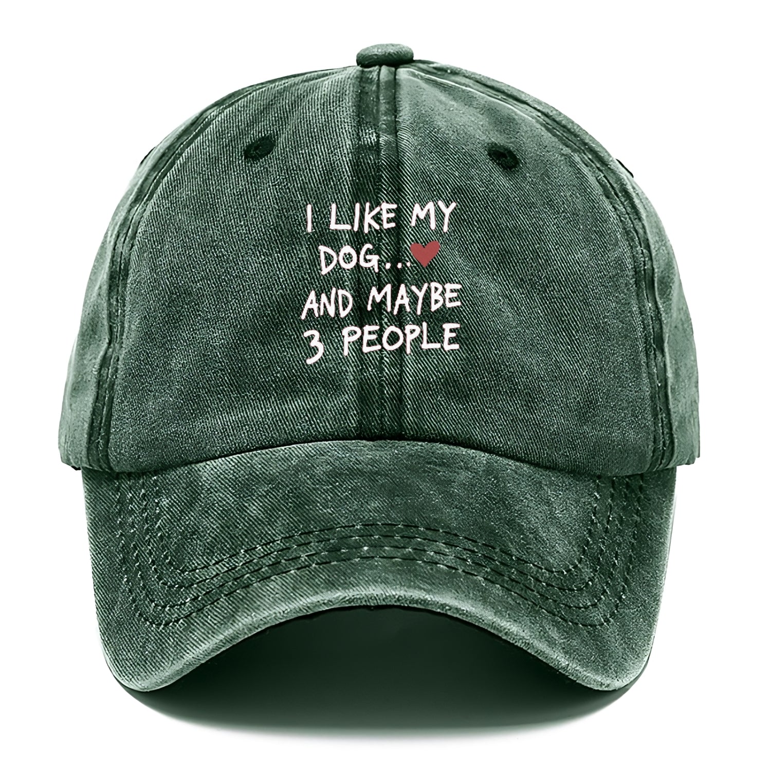 I Like My Dog And Maybe 3 People Classic Cap