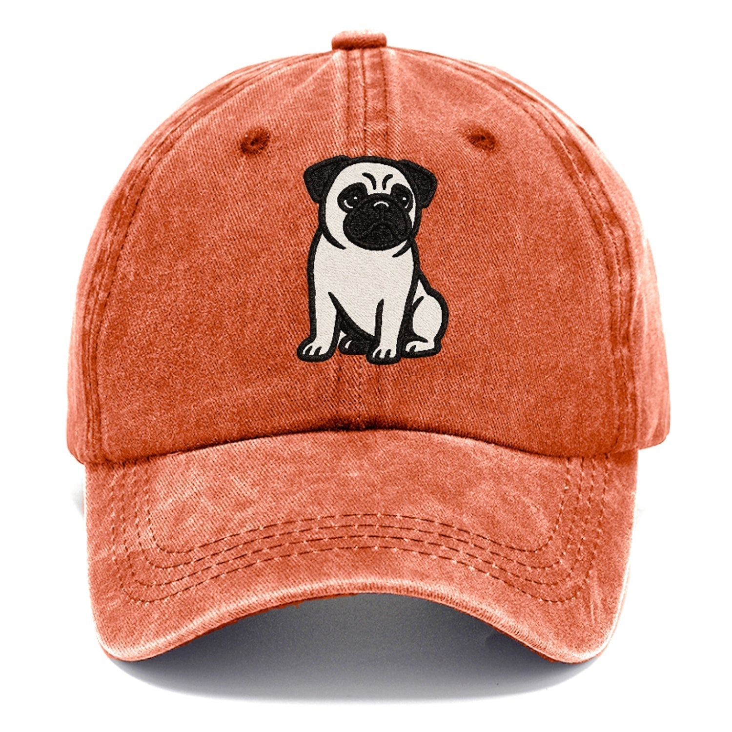 Black Pug Charming Companion Classic Cap