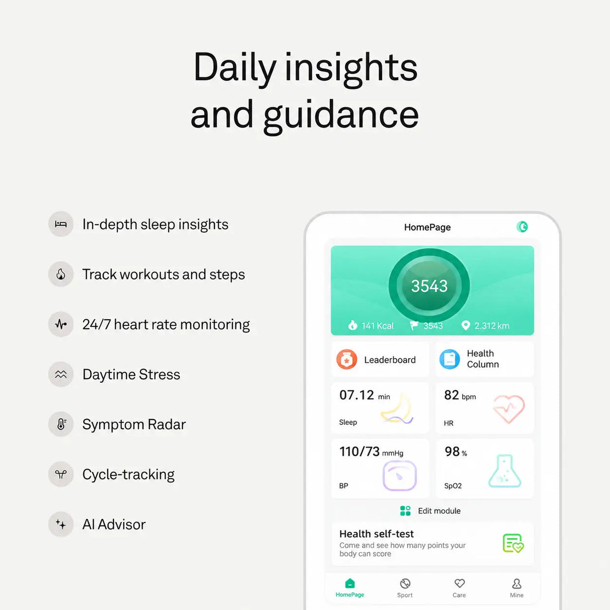 Evessora Smart Health Ring